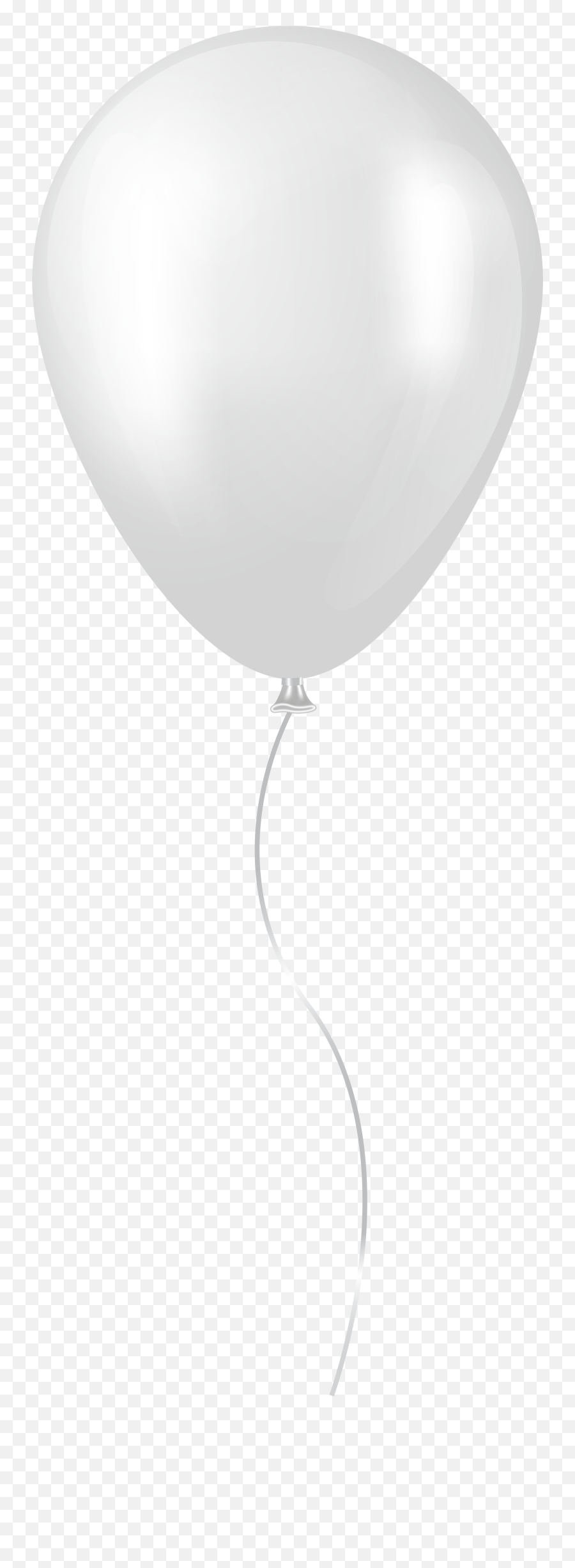 White Balloons Png Picture - Transparent White Balloon Png,White Balloons Png