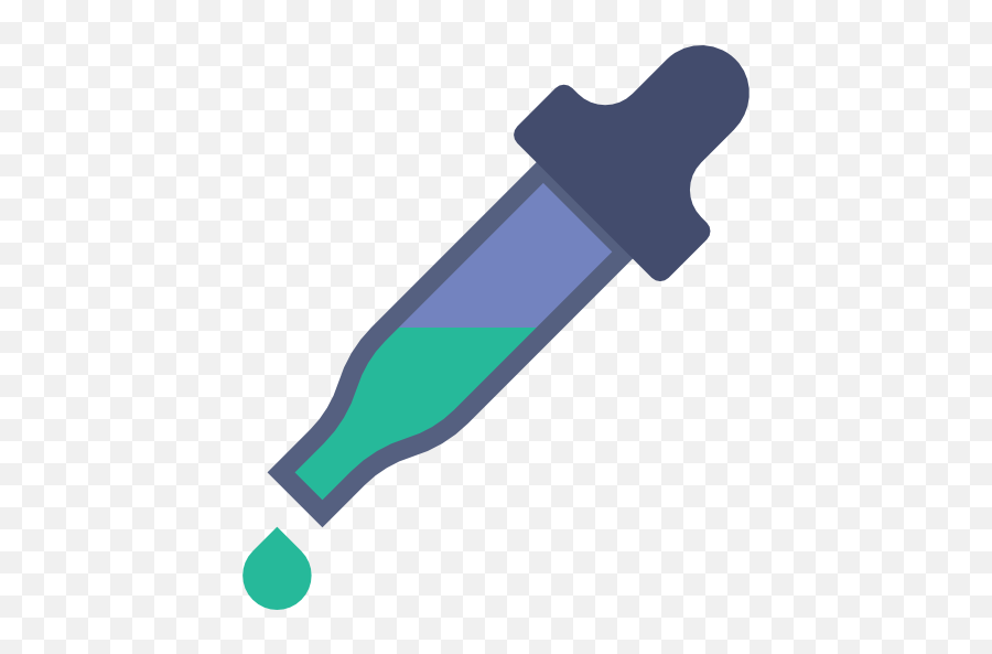 Dosage Tools And Utensils Medical - Color Dropper Vector Png,Eye Dropper Icon
