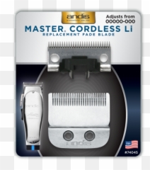 Clippers U0026 Shaving U2013 Herdzco Supplies - Andis Master Cordless Blade png