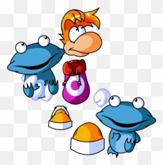 Rayman - Video Game Characters Dot png