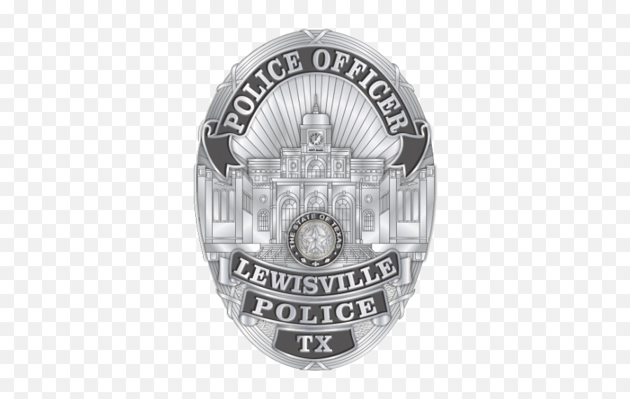 Police Department City Of Lewisville Tx - Police Officer Lewisville Badge Png,Youtube Icon Size 2018