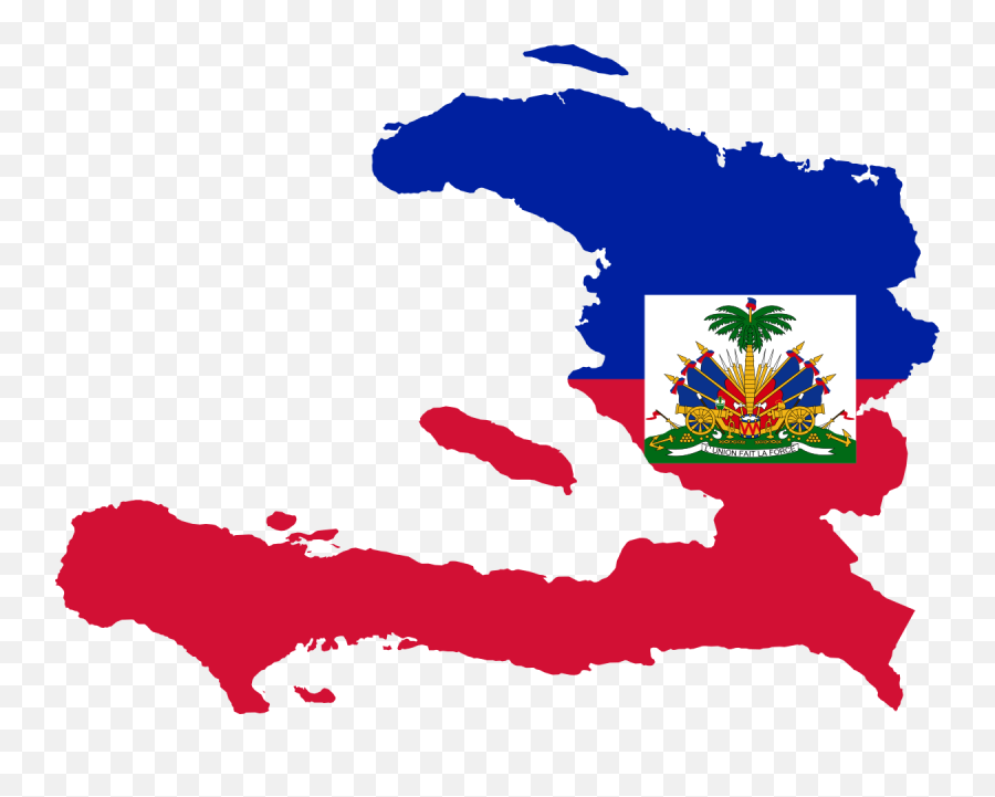 Haitiu0027s Geographical Chart Free Svg - Haiti Map With Flag Png,Guatemala Flag Png