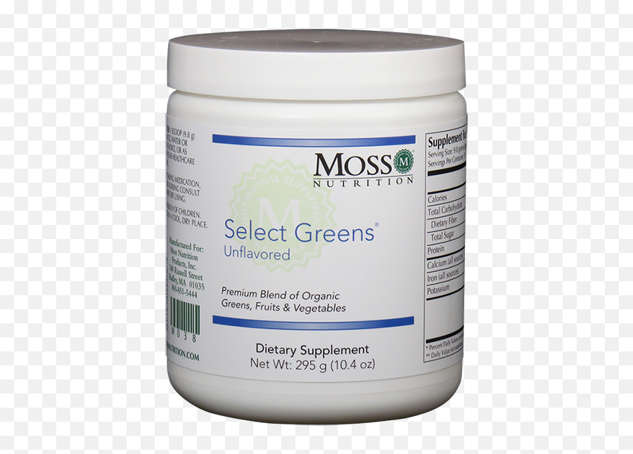 Select Greens Unflavored 295 G - Grape Seed Extract Png,Moss Pdf Icon
