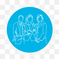 Iconbluebkggroup Perfectserve - Sharing png