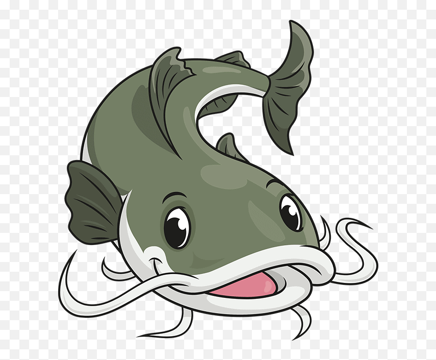 How To Draw A Catfish - Really Easy Drawing Tutorial Step How To Draw A Catfish Png,Catfish Icon
