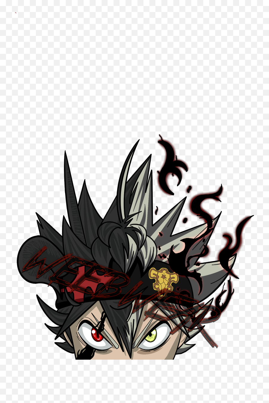 Devil Magic Weebwear - Fictional Character Png,Black Clover Icon