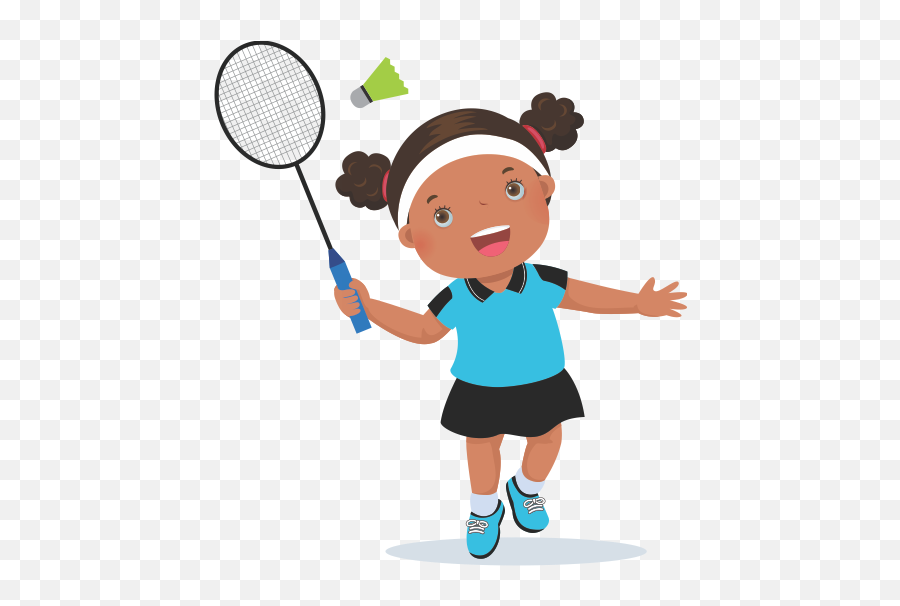 Badminton Png Pics - Sports Kids Cartoon,Badminton Png - free transparent  png images 