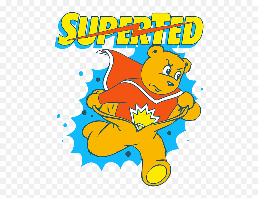 Super Ted Puzzle - Vintage Superted T Shirts Png,Fable Icon
