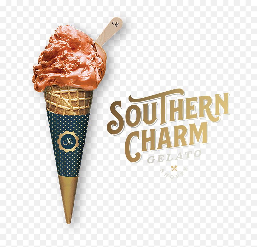 Southern Charm Gelato Shoppe - I Will Design For Food Cone Png,Cornetto Music Icon Songs