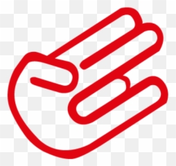 Hand Design Logo Vector - Shocker Clipart png