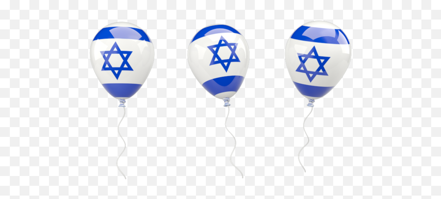 High Quality Israel Flag Transparent - Israel Flag Party Balloons Png,Israel Png