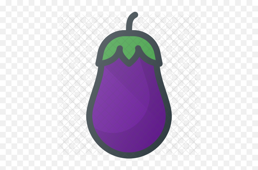 Eggplant Icon - Illustration Png,Eggplant Png
