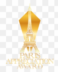 Paris Appreciation Awards Top Of The Eiffel Tower - Graphic Design png