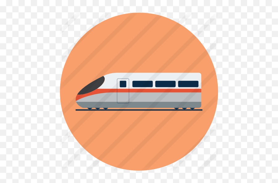 Train - Public Transport Train Icon Png,Rail Png