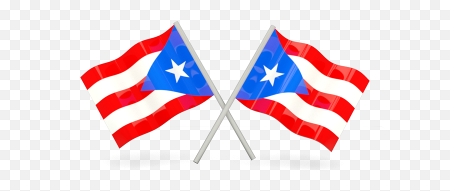Flags - Two Puerto Rican Flags Png,Puerto Rico Flag Png