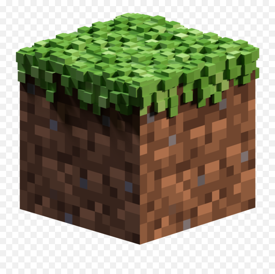 Minecraft Block Transparent Png - Minecraft Grass Block,Minecraft Block Png  - free transparent png images 