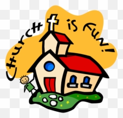 Download Hd Church Is Fun Clip Art - Church Clipart Children Church Clip Art Png,Church Clipart Png