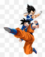 Goku And Vegeta Png Transparent