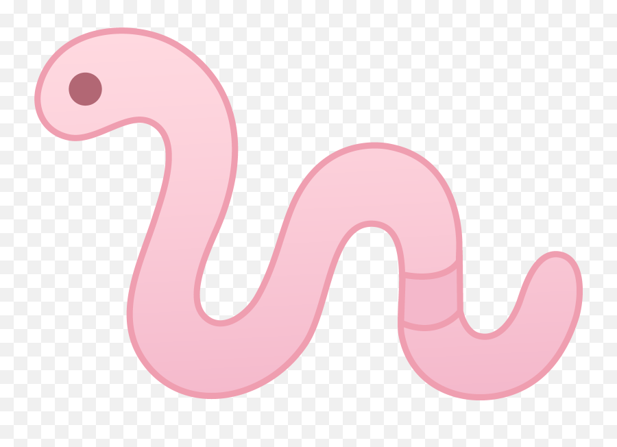 Worm Clipart Art Transparent - Cute Earth Worm Png,Earthworm Png