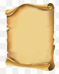 Transparent Background Old Scroll Clipart Png