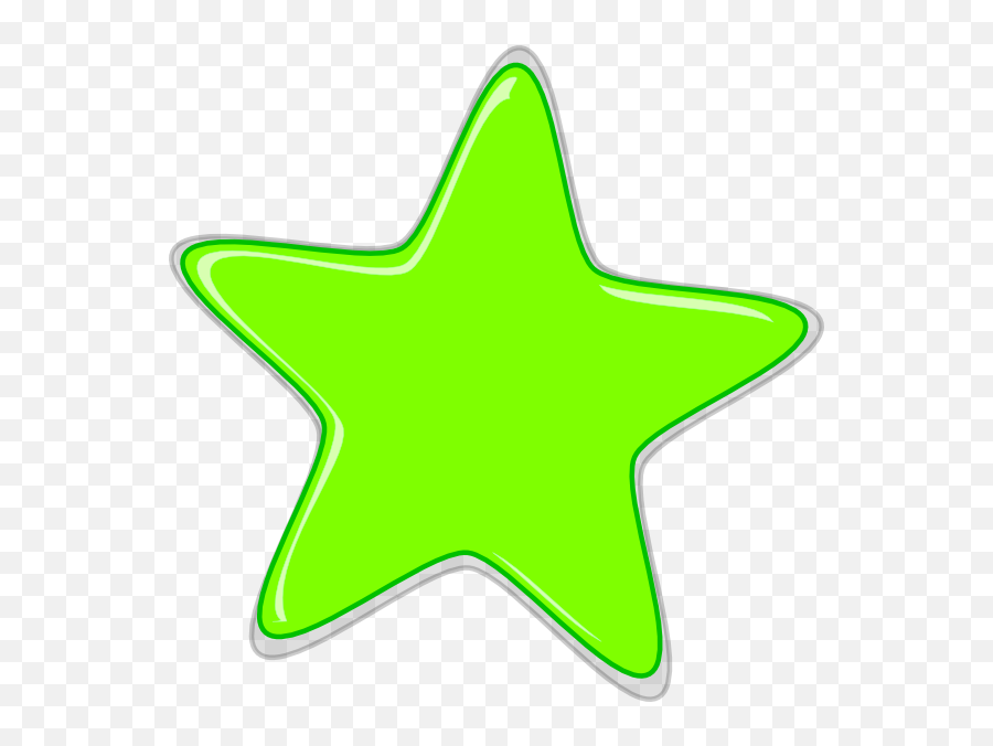 Green Star Clipart Png Of A Dog - Stars Clipart Green,Star Clipart Png