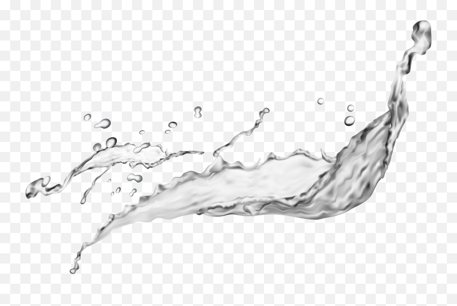 Transparent Background Clipart Water - Transparent White Water Splash Png,Water Png Images