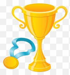 Trophy With Gold Medal Png Image - PurePNG Free And Clipart