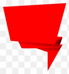 Square Clipart Speech Bubble - Vector Png Bubble