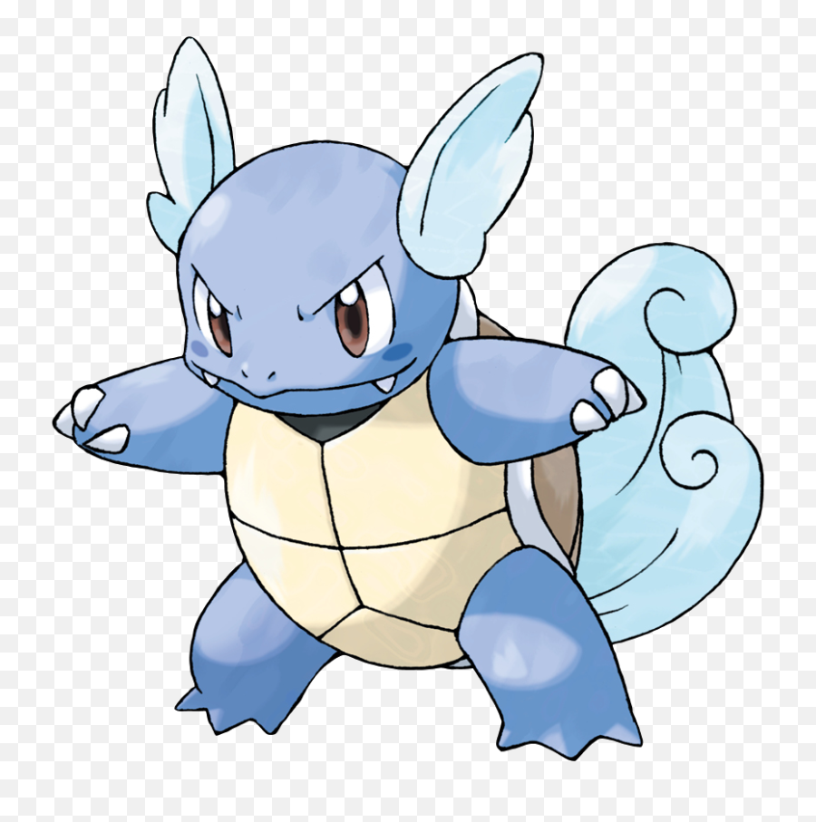 Squirtle Wartortle Blastoise - Pokemon Wartortle Png,Blastoise Png