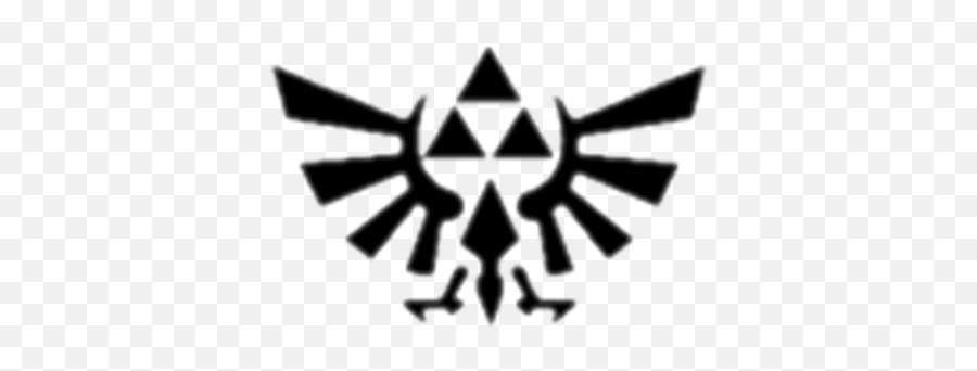 Transparent Zelda Triforce - Roblox Legend Of Zelda Logo Png,Zelda Transparent