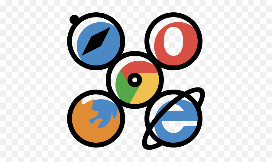 Cross Browser Free Icon Of Responsive - Cross Browser Icon Png,Browser Icon Png