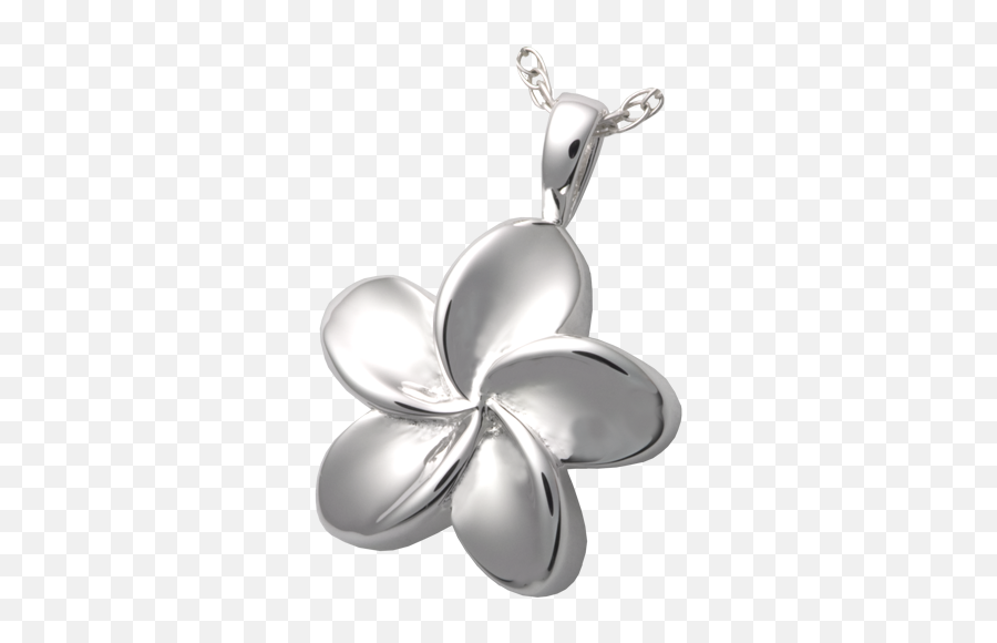 Plumeria Flower Cremation Pendant - Locket Png,Plumeria Flower Png