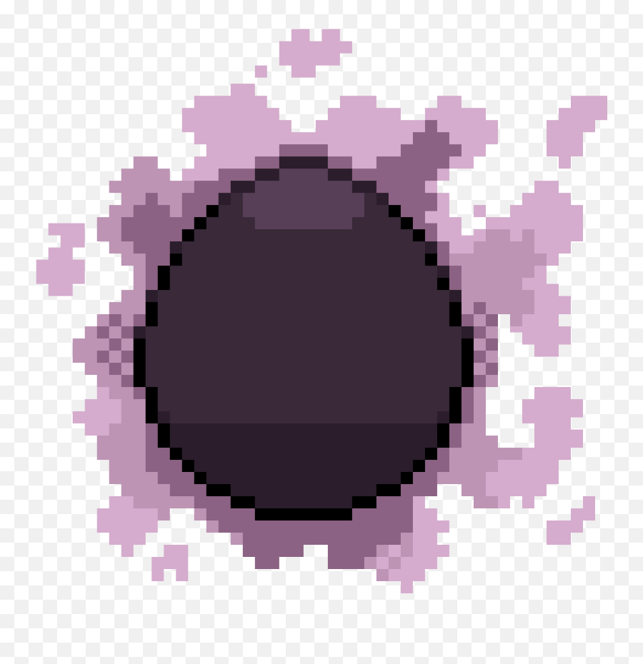 Pixilart - Gastly Custom Egg By Osheta Pixel Art Png,Gastly Png