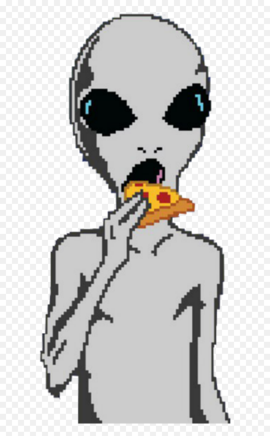 Tumblr Alien Png - Alien Tumblr Pixel Pixelart Aliens Pizza Alien Pizza Logo,Pizza Clipart Transparent Background