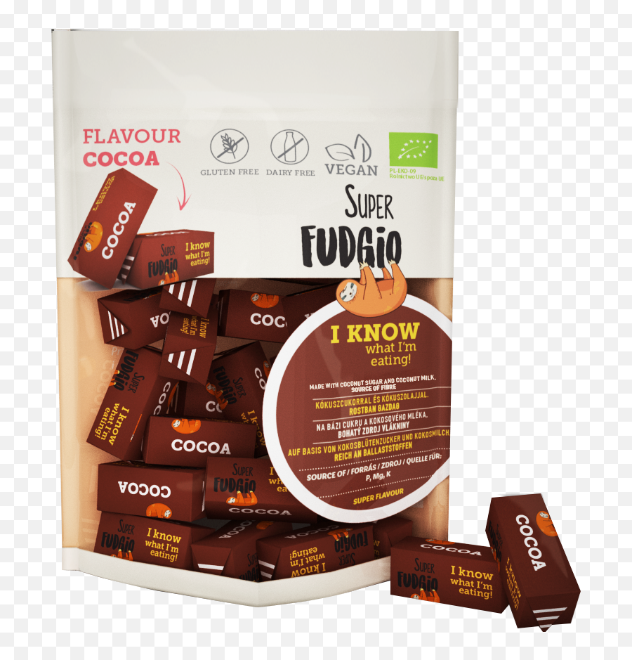 Super Fudgio Chocolate Fudge 150g - Caramele Eco Png,Fudge Png