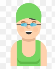 Swimmer Png Icon - Profile