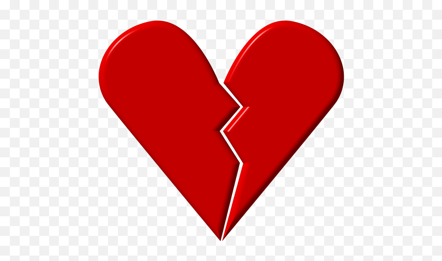 Broken Heart Clipart No Background - Clear Background Broken Heart Png,Cracked Glass Transparent Background