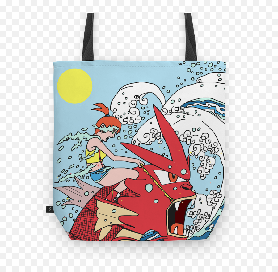 Bolsa Misty Red Gyarados De Brunofmna - Misty Png,Gyarados Png