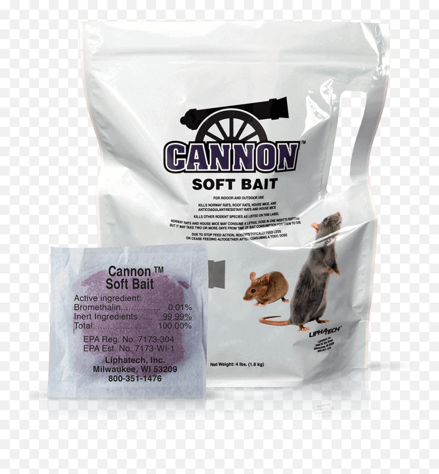 Cannon Soft Bait Clear View Enterprises - Don T Take The Bait Png,Rat Transparent