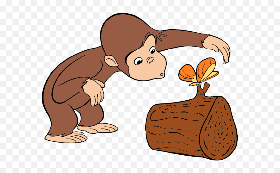 Curious George Clip Art - Curious George Being Curious Png,Curious George Png