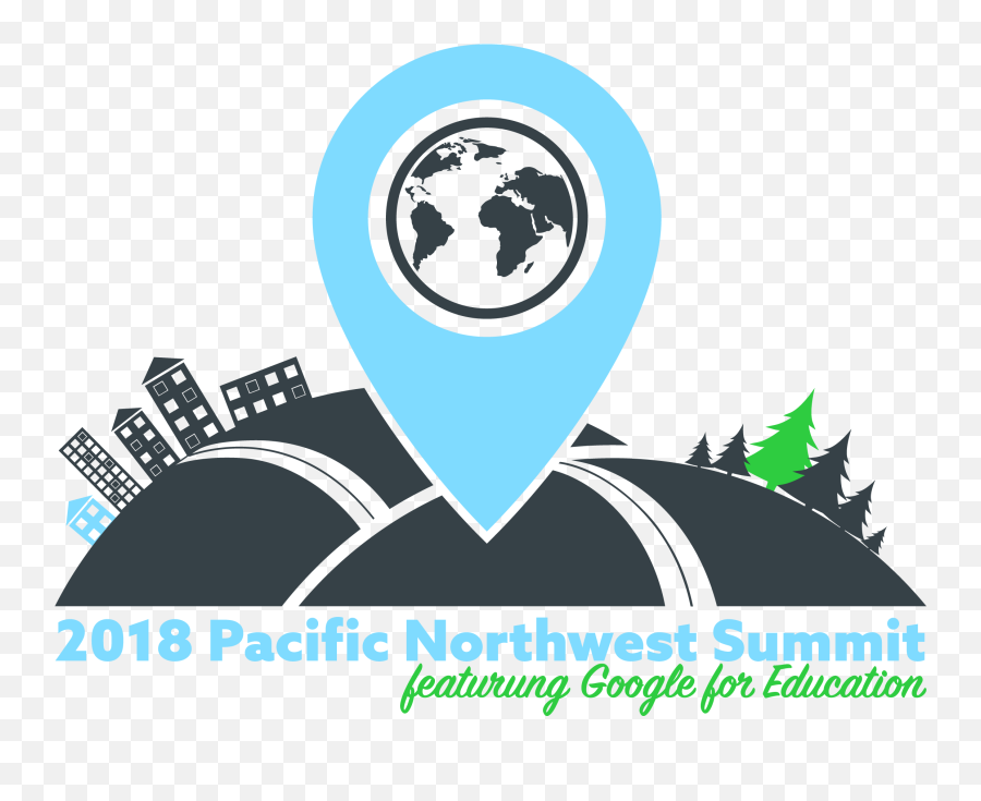 Pacific Northwest Google Summit - World Map Png,Google Logo 2018