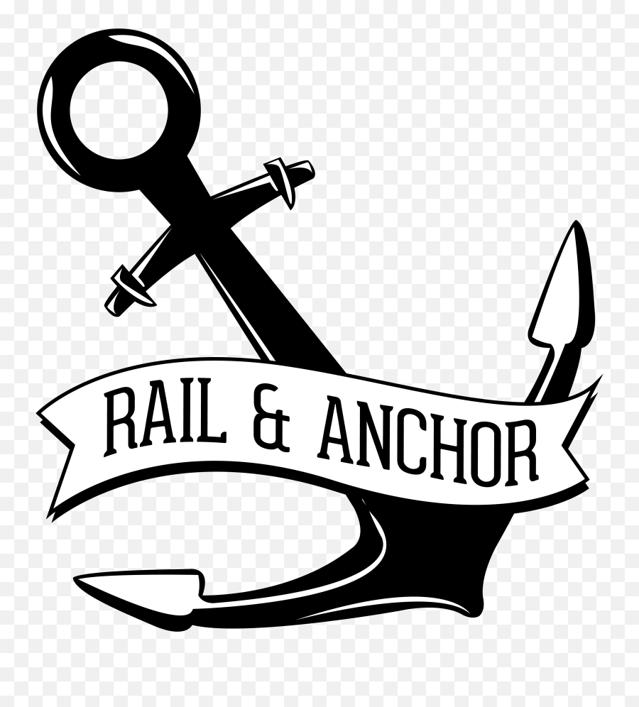 Rail U0026 Anchor - Quality Goods Gift Shop Rail U0026 Anchor Language Png,Anchor Transparent