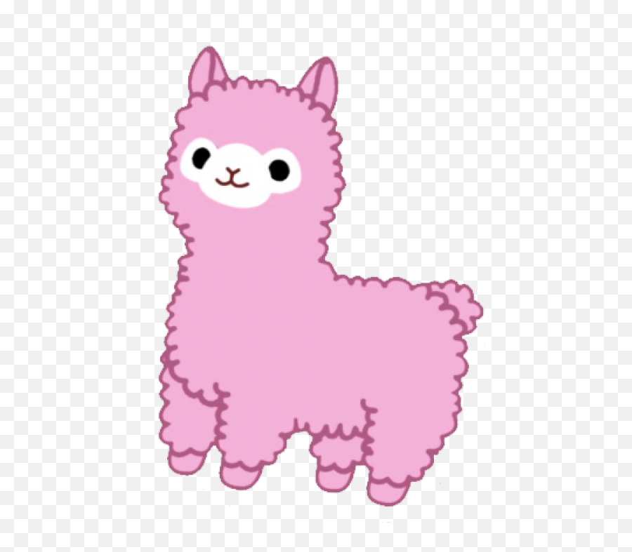 Pink Alpaca Png - Alpaca Drawing,Alpaca Png