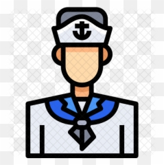 Sailor Icon Of Colored Outline Style - Sailor Icon Png,Sailor Png