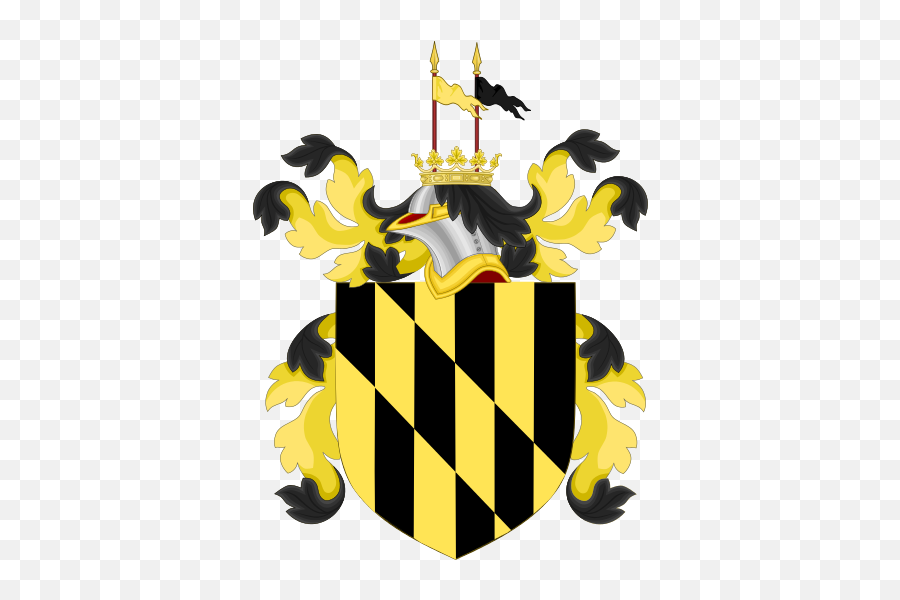 Maryland State Flag History Flagpoles Etc - Cecil Calvert Coat Of Arms Png,Maryland Flag Png