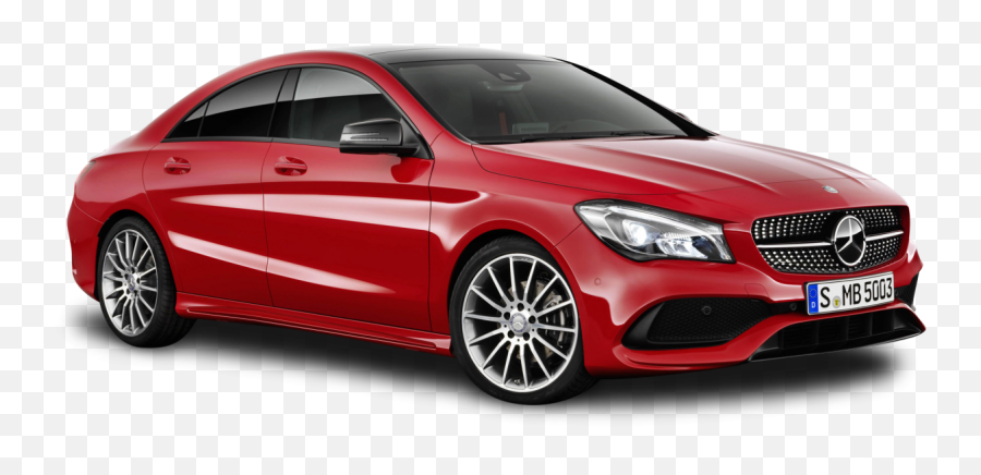 Red Mercedes Benz Cla Car Png Image - Mercedes Cla Price In India,Mercedes Benz Png