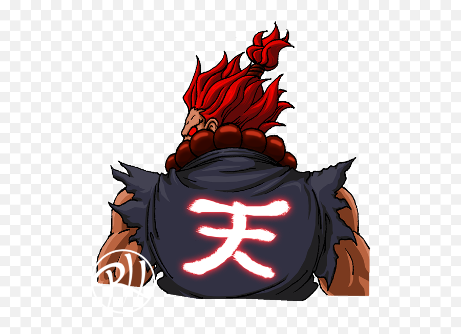 Street Fighter Akuma Avatar Clipart - Akuma Street Fighter Drawing Png,Akuma Transparent