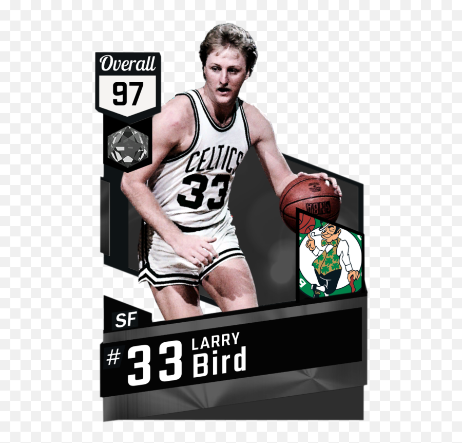 Larry Bird Png - Nba 2k18 Shaquille Oneal Cards,Larry Bird Png