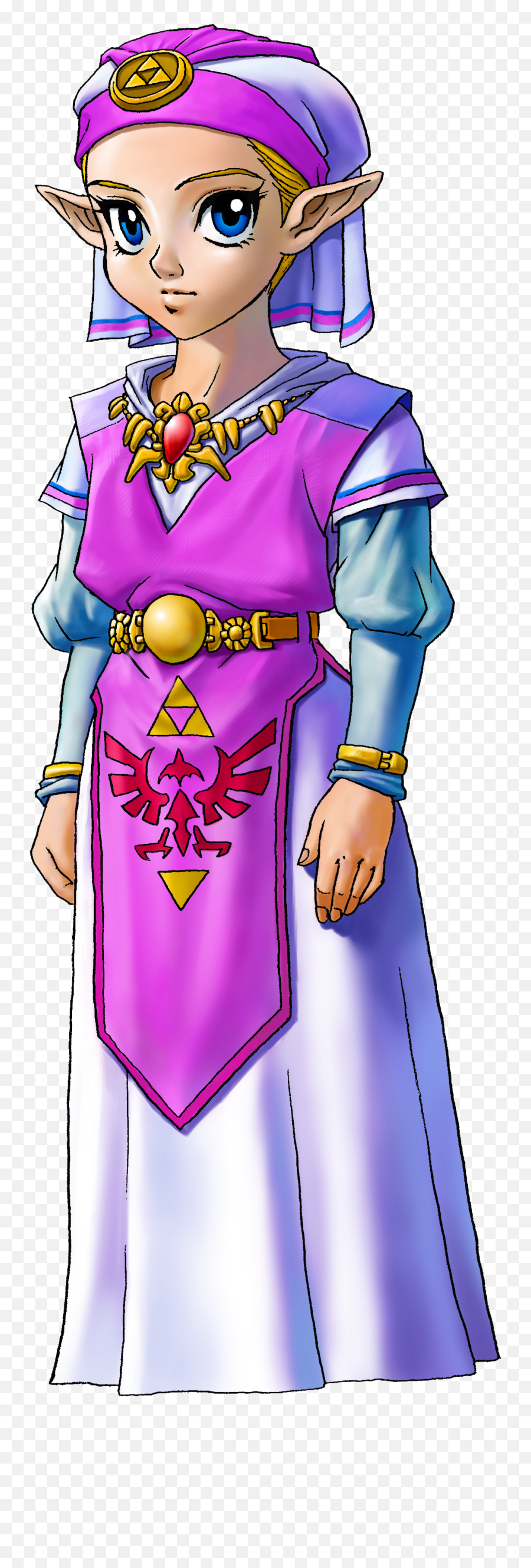 Kid Princess Zelda Occorina Of Time - Legend Of Zelda Ocarina Of Time Zelda Png,Princess Zelda Transparent