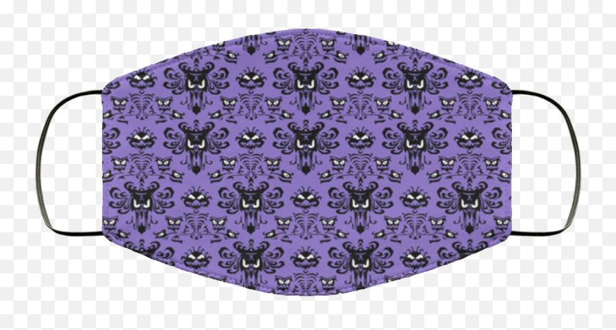 Haunted Mansion Cloth Face Mask - Royal Caribbean Face Masks Png,Haunter Png